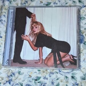 Sabrina Carpenter Unsigned Mans Beat Friend Cd August 29th 2025 Album